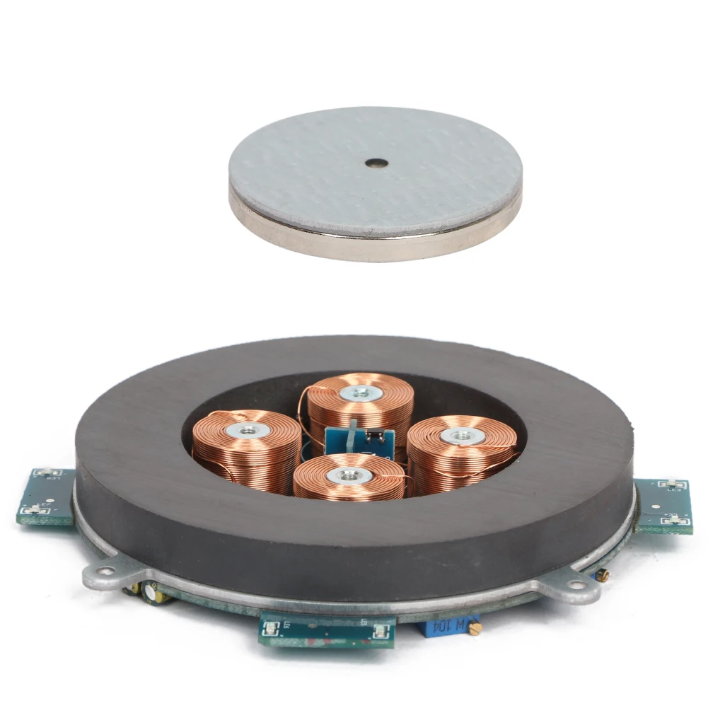 

Креативная Магнитная левитационная платформа с автоматическим вращением, ионный революционный дисплей, плавающий поднос «сделай сам», Дек...