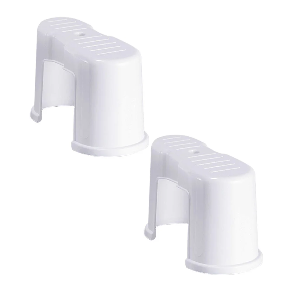 

2pcs Stool Toilet Step Foot Shower Squatting Bathroom Footstool Rest Shaving Kids Poop Splicable Potty Footrest Stepping Ladder