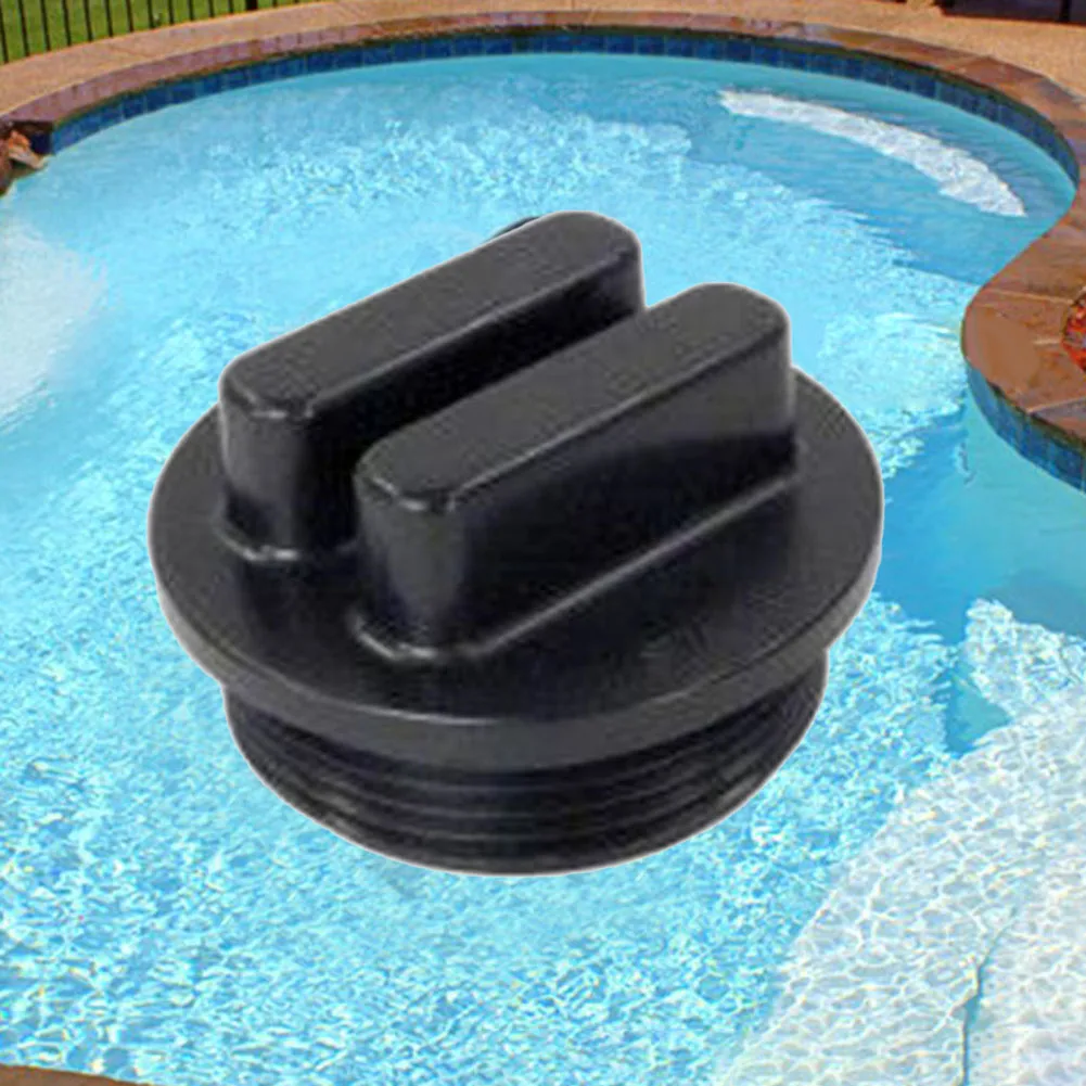 

High Quality 2pcs Pool Plug Cap Ool Equipment Pipe Plug Thread Size With O-Ring 1-1/2-Inch 1.5\" Pool Plug Cap