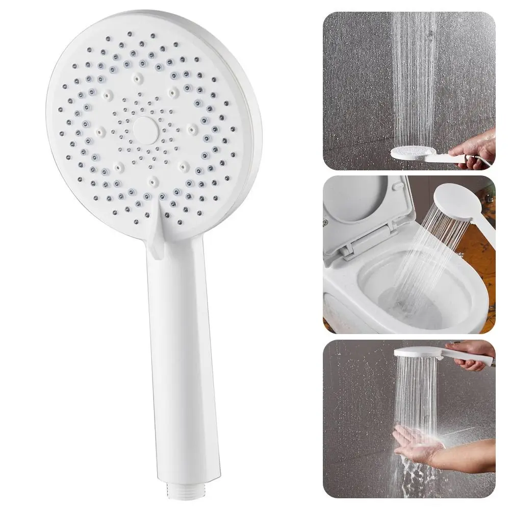 

Регулируемая насадка для душа, Универсальный Круглый ручной распылитель для душа, спринклер для душа высокого давления, аксессуары для ванной комнаты