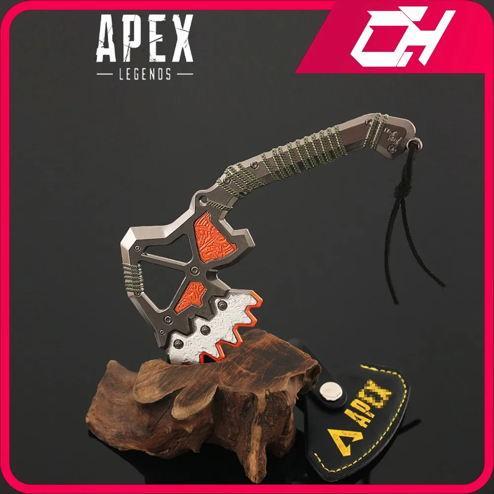 

Apex Legends Gibraltar Heirloom Gibraltar War Club Game Butterfly Knife Sword Katana Keychain Weapon Halloween Birthday Gift Toy