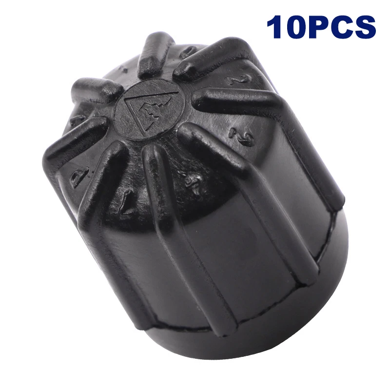 

10PCS R134a Service Port Valve Dust Cap High/Low Side A/C Pipeline Replacement