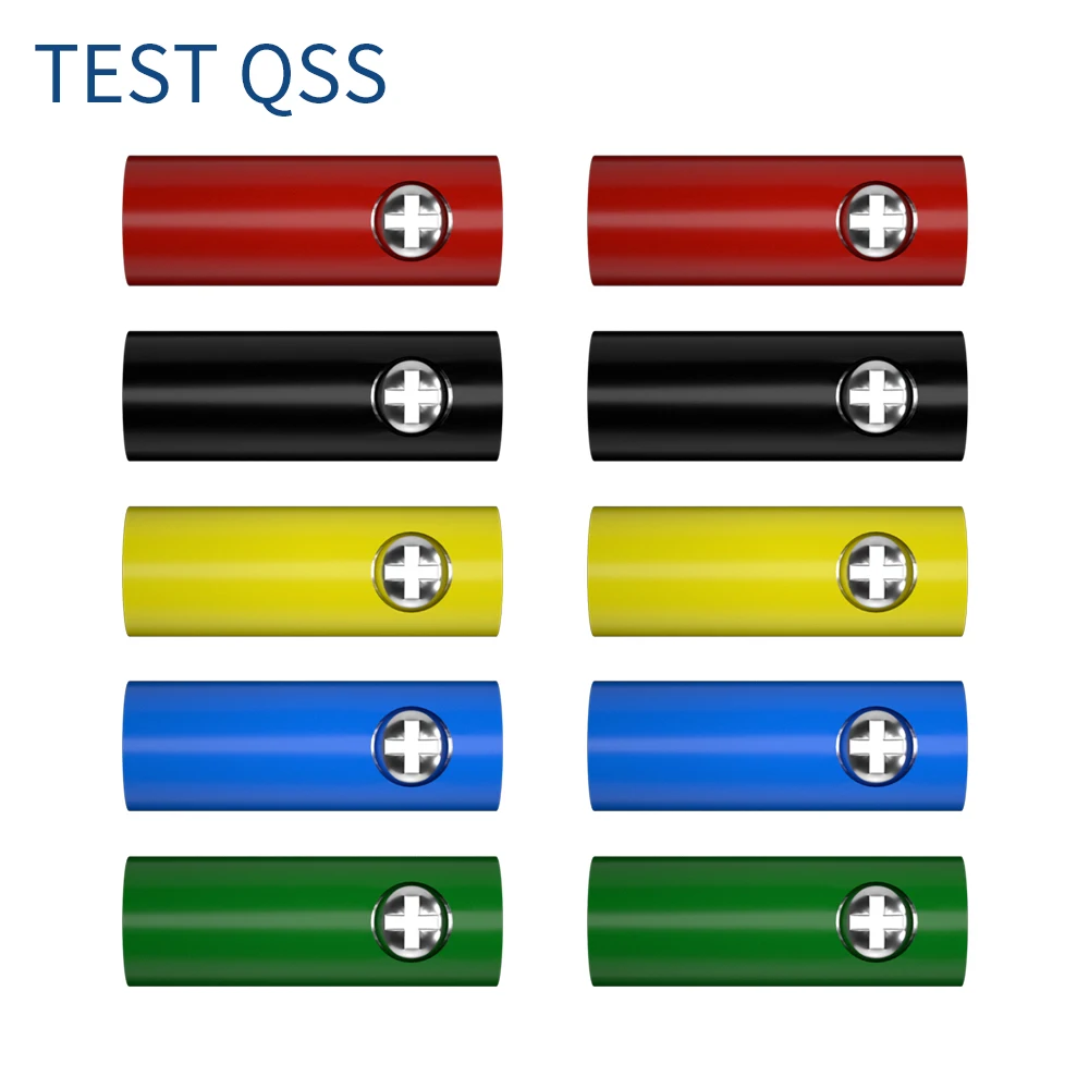 

QSS 10PCS 4MM Banana Plug Female Socket Test Plug Terminal Electrical Connector Q.10050