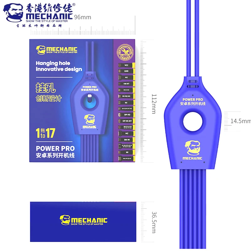 

Кабель для проверки тока телефона Mechanic Power Pro, источник питания постоянного тока для Huawei, Samsung, Xiaomi, OPPO, кабель для ремонта материнской платы, линия включения/выключения