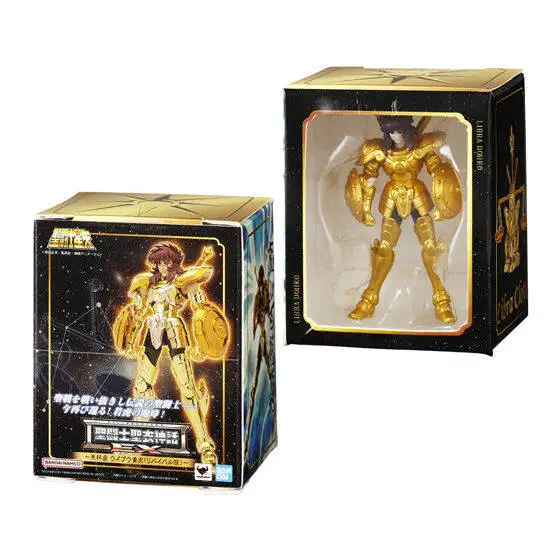 Фото Коллекционная миниатюрная фигурка BANDAI Saint Seiya Saint Cloth Myth Ex, 2 золотых доспеха, коллекционная фигурка Gashapon в коробке №2