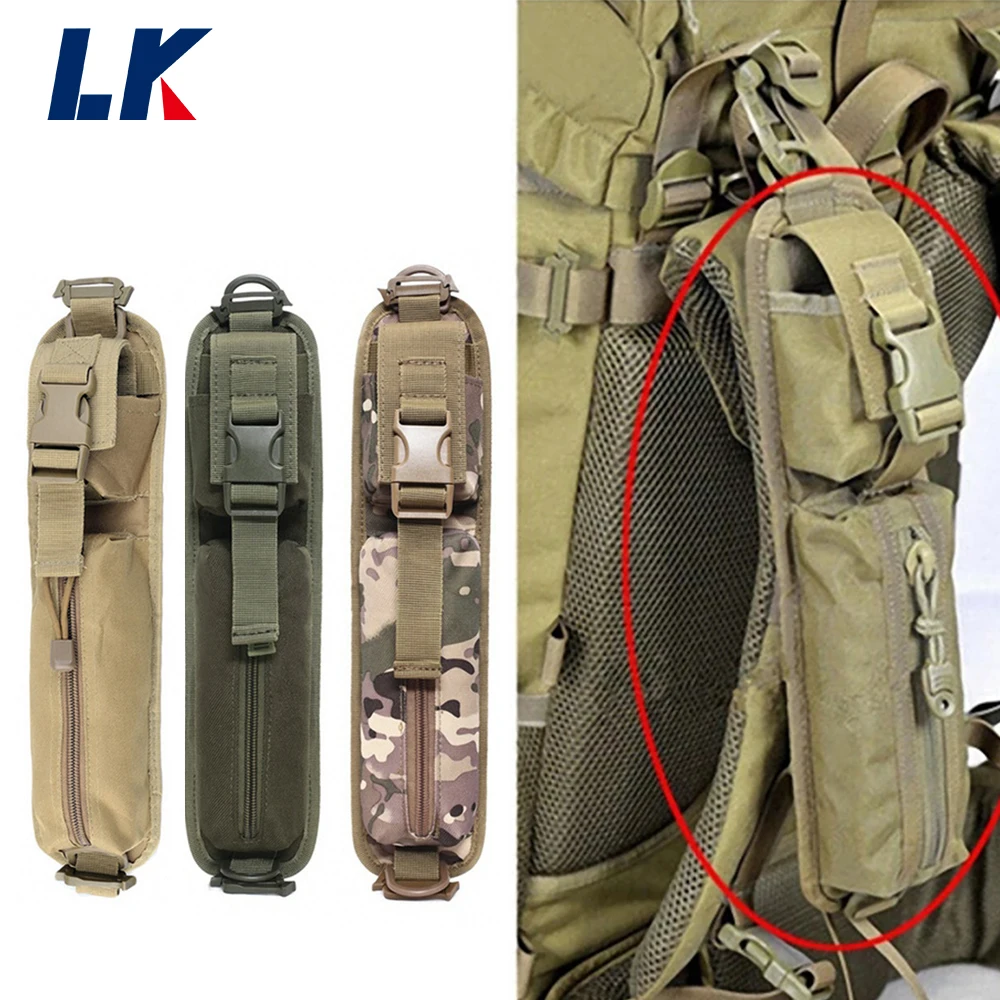 

Backpack Shoulder Strap Tactical Molle Accessory Military Bags Pouch Outdoor Camping Hiking Hunting Sundries EDC Bag