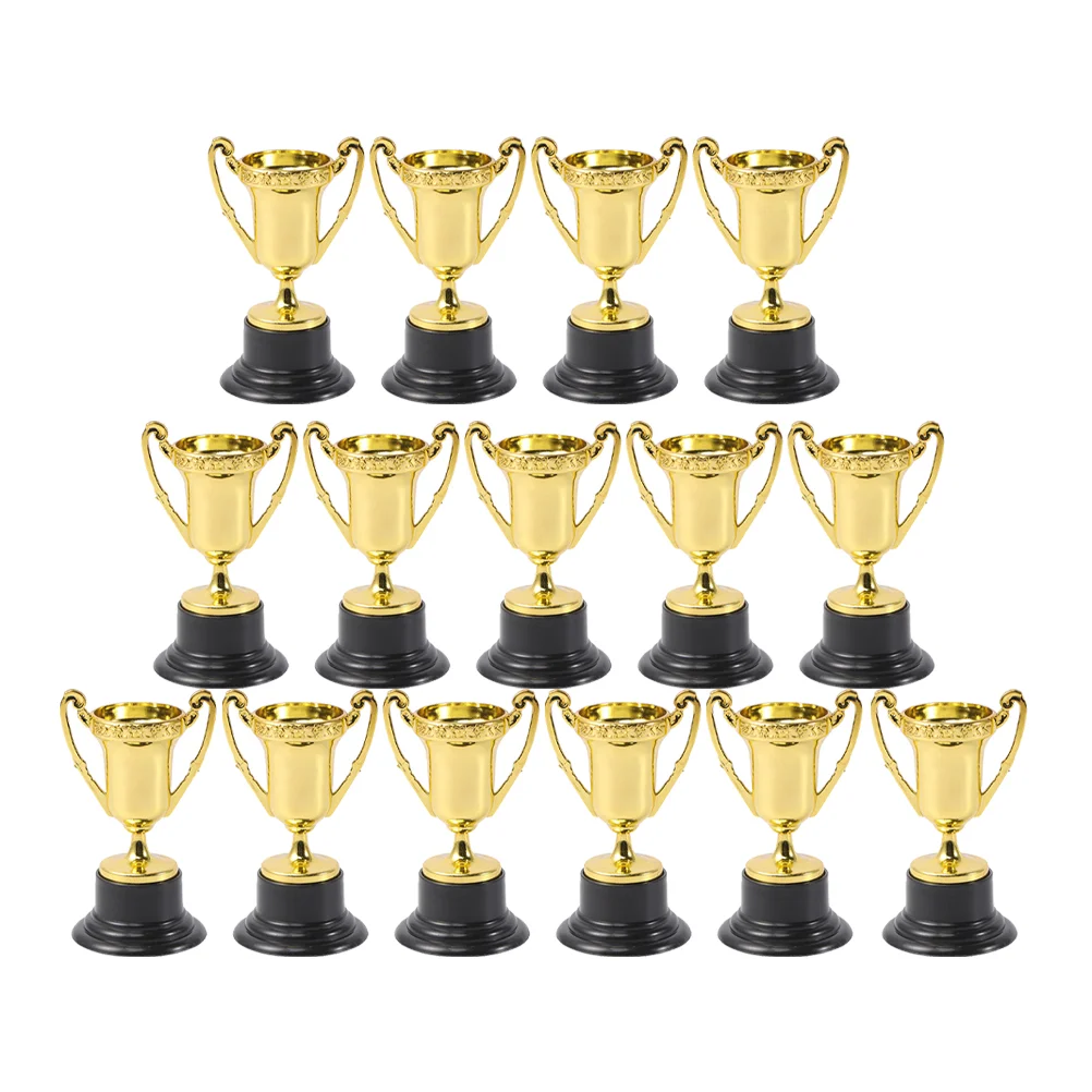 

30pcs Award Trophies Award Cups Trophy Statues Recognition for Sports Tournaments Competitions Parties