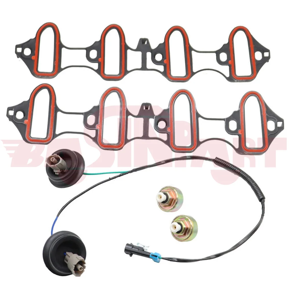 

12601822 89060413 Жгут проводов датчика детонации с прокладкой впускного коллектора для GMC Yukon Envoy XL 1500 2500 для Cadillac для Hummer H2