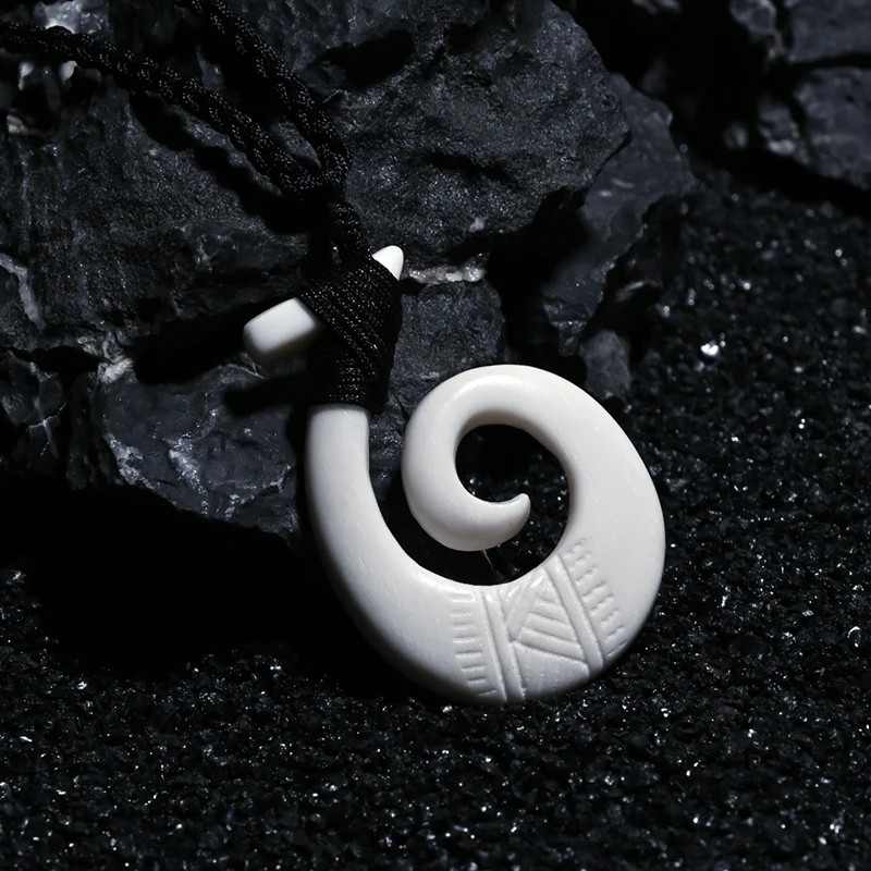 1 шт. ручной работы туфли с резным украшением народа маори Новой Зеландии кости