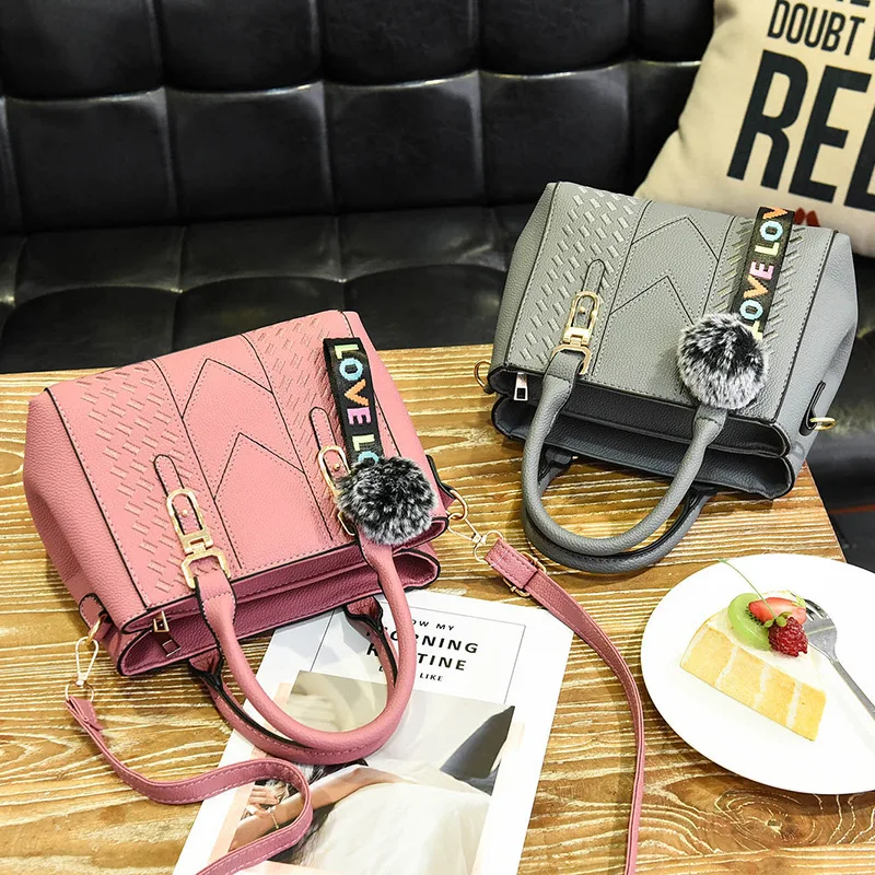 Fashion New PU Leather Women Shoulder Bag Luxury High Quality Crossbody Bags Brand Designer Handbags and Purses Small Handle Bag