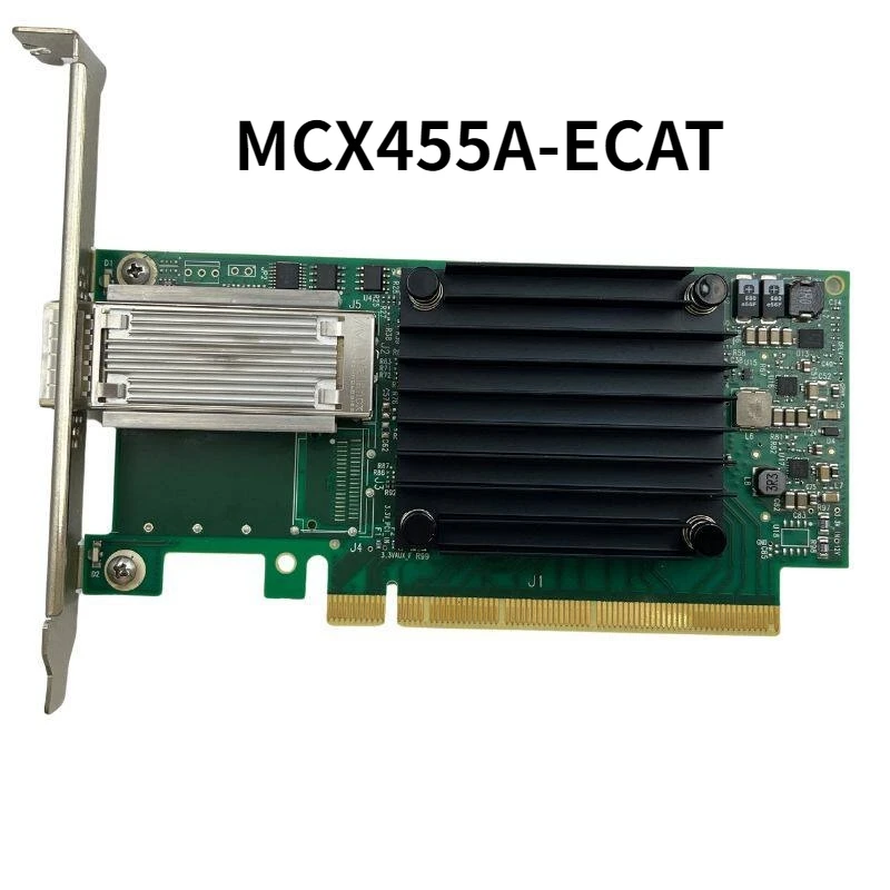 Фото Сетевая карта MCX455A-ECAT PCIe3.0x16 QSFP28 IB & ETH100GB с одним портом №4