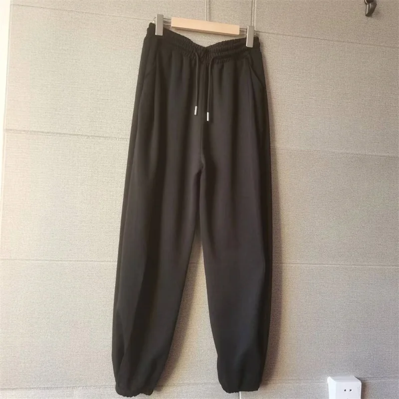 Мужские и мужские свободные облегающие повседневные брюки модные брендовые