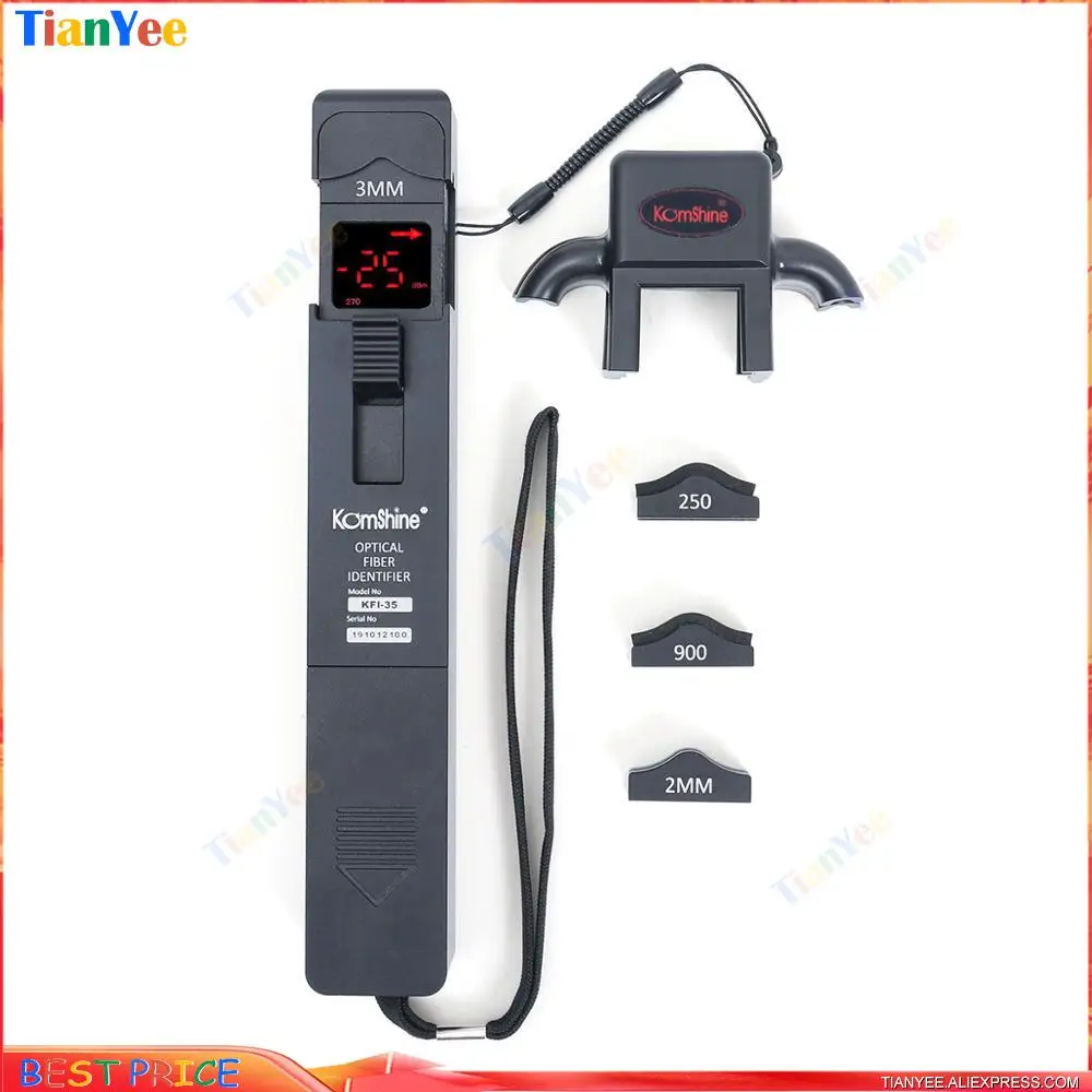 Идентификатор оптоволокна KomShine аналогичен идентификатору JDSU FI60/Noyes OFI400C