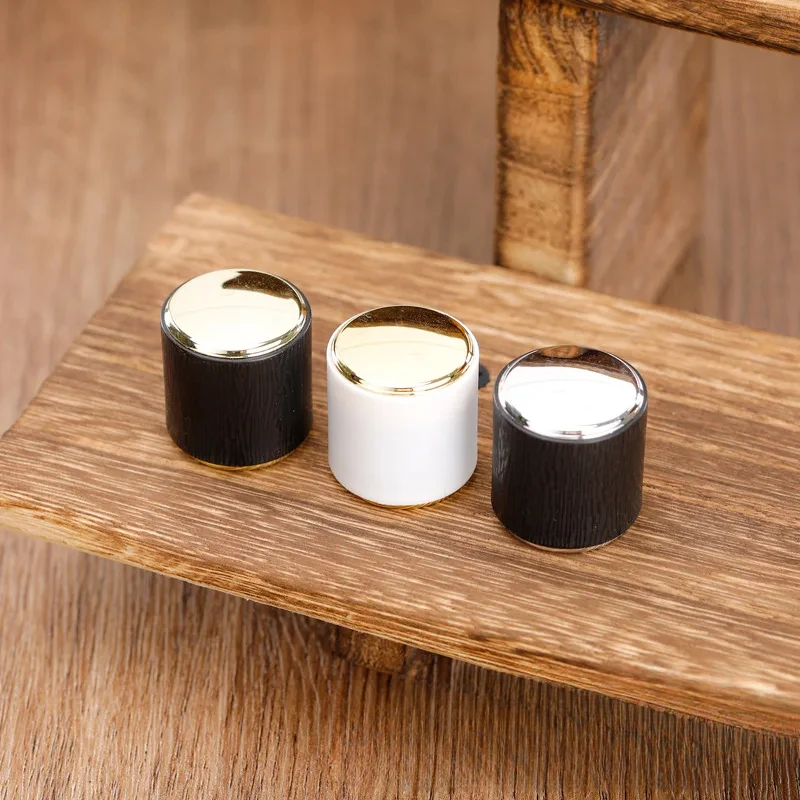 15 мм крышка флакона духов байонетный пресс для универсальная с черной прозрачной