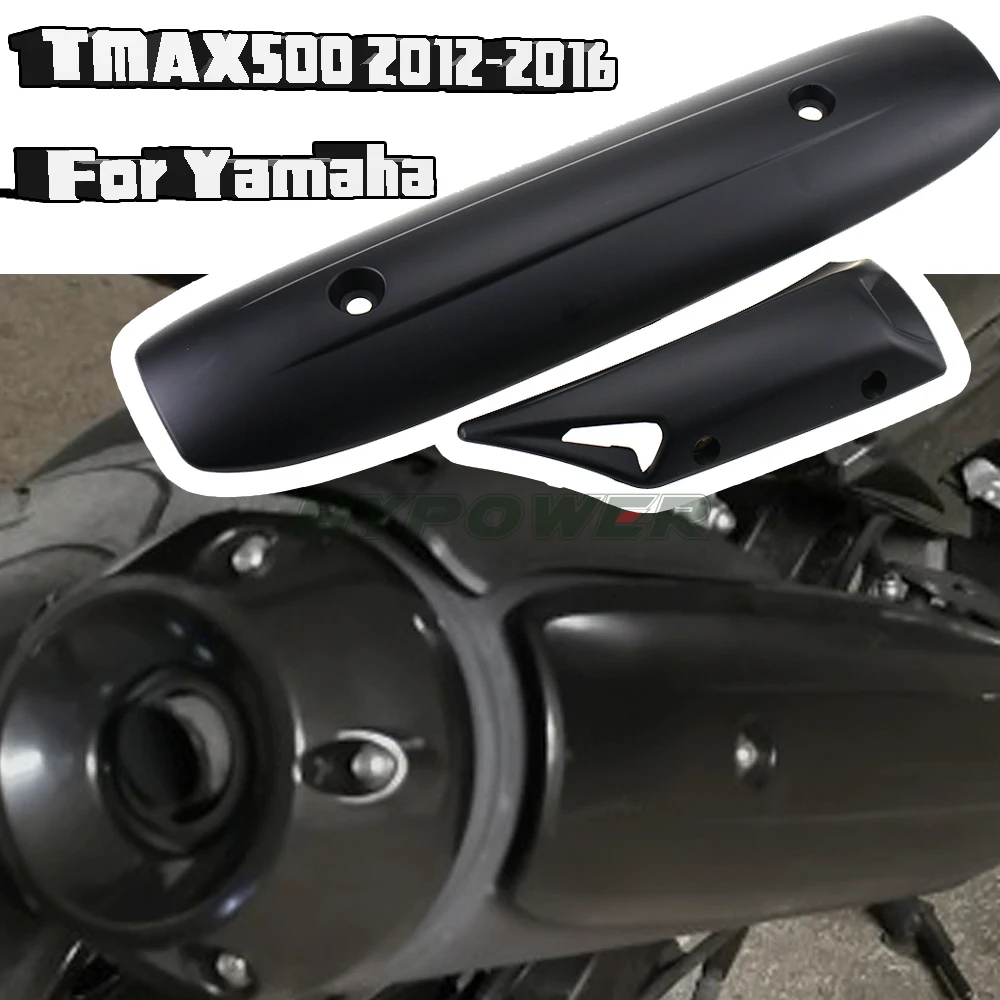 

Накладка на выхлопную трубу мотоцикла для Yamaha TMAX500 2012-2016 T-MAX TMAX T MAX 530 T-MAX530 2012 2013 2014 2015 2016