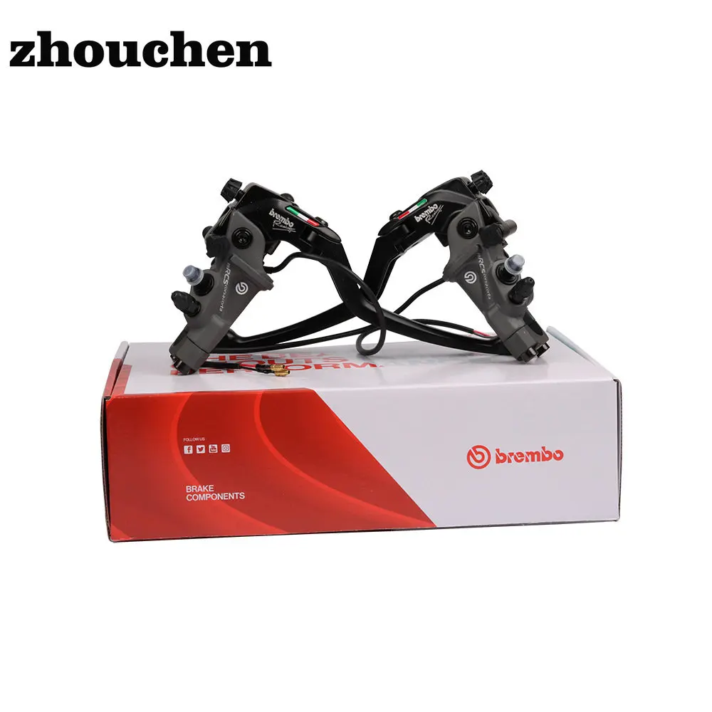 

Motorcycle Modified Part Hydraulic 19RCS Front Brake Handle Brebo Clutch Lever Electric Dirt Pit Bike Direct Push Pump Universal