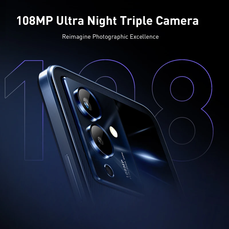 Najtaniej Infinix NOTE 12 PRO 5G Smartphone 8GB 128GB 6nm Dimensity 810 Ultra Procesor 6.7