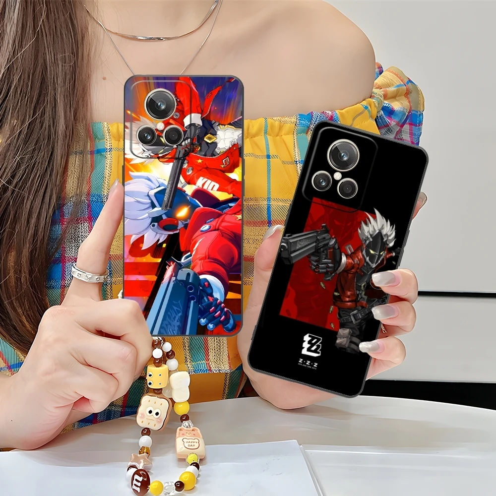 Zenless Zone Zero Billy Kid Mobile Phone Case for Realme GT 2 9i 8i 7i Pro X50 X2 C35 C21 C20 C11 C3 Black Cover Shell