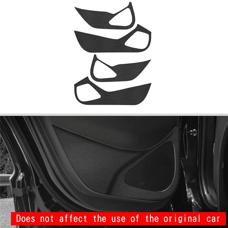 Автомобильная кожаная дверная защитная накладка из личи доска противоударная