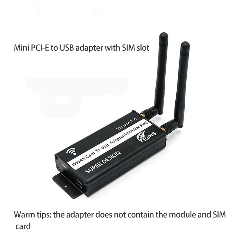 Mini PCI-E PCI-Express для мини USB-адаптера со слотом SIM-карты беспроводной мини-карты Pci-E
