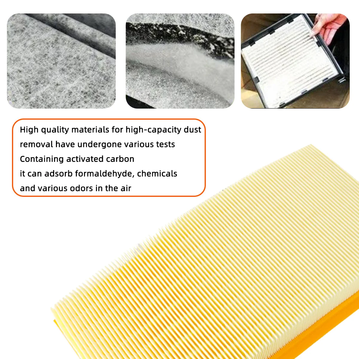 Новые автомобильные фильтры двигателя 2 шт. для Ford Fusion 2010-2012 спортивные