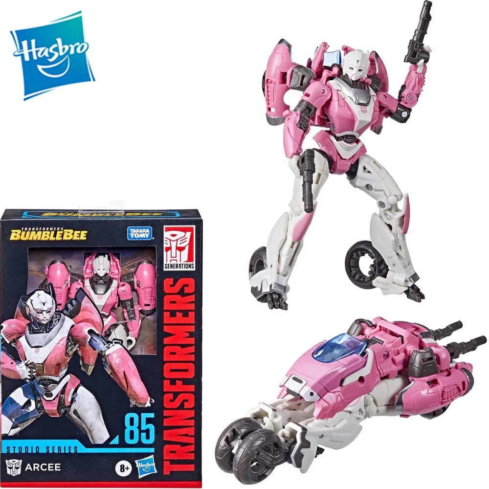 Фигурка аниме Hasbro Transformer Studio Series 85 Deluex Class Arcee, фигурка из аниме, Коллекционная модель, игрушка в подарок, оригинал