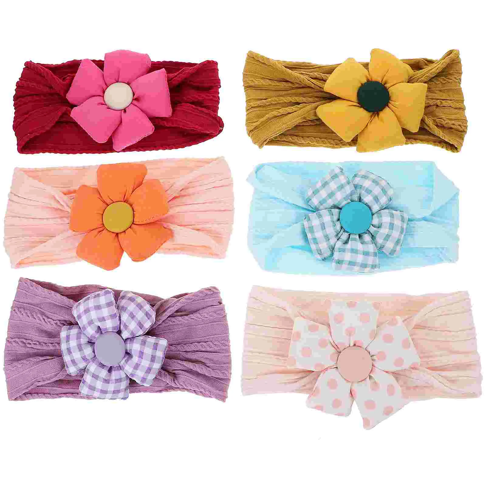 

Headband Girl Flower Newborn Headbands Hair Accessories Baby Elastic Infant Girls Toddler