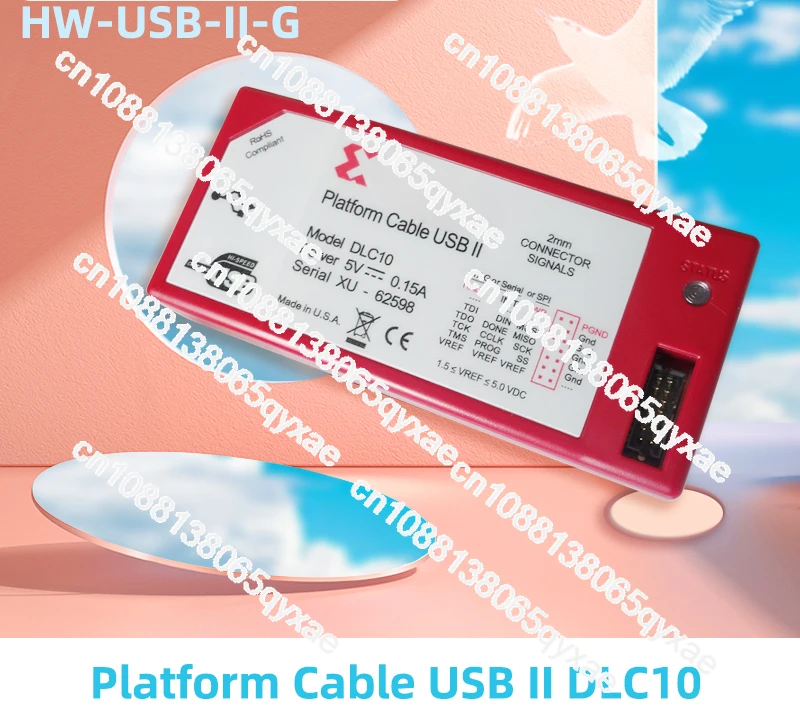 Xilinx загрузчик Hw-usb-ii-g Dlc10 платформа с кабелем USB