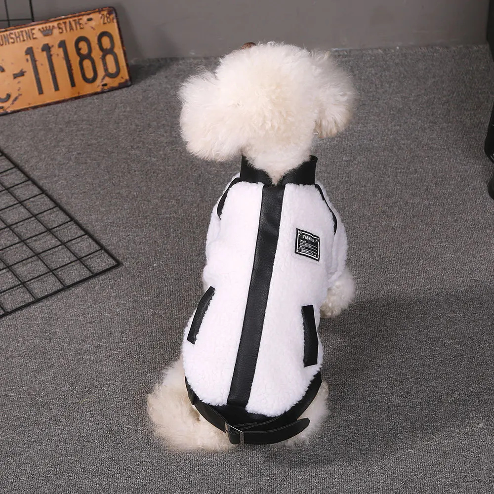 

Four-legged Small Dog clothes puppy Outfits Pets Apparel Teddy Bichon Pomeranian Schnauzer warm Autumn winter clothes for Dog