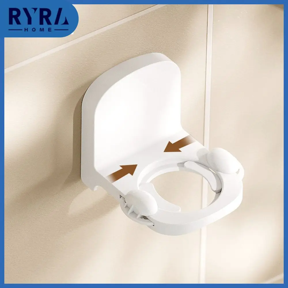 

Household Adjustable Telescopic Accessories Seamless Adhesive Hand Soap Holder Convenient And Practical Wall Mount Press Firmly