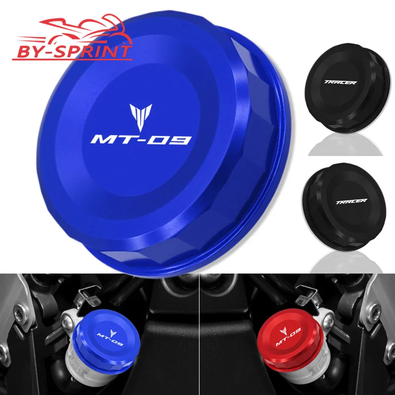 

Aluminum Motorcycle Oil Tank Cap Front Brake Fluid Reservoir Cover For Yamaha MT09 FZ-09 Tracer 900 GT TRACER 9/GT 20 2021 2022