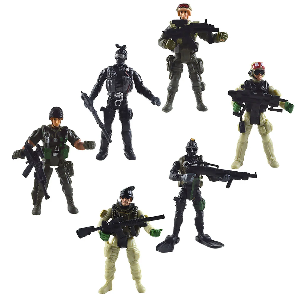 

Toy Soldier Action Soldiers Toys Playsets Playset Figures Child Parent War Civil Special Miniature Forces Man Model Figure Team