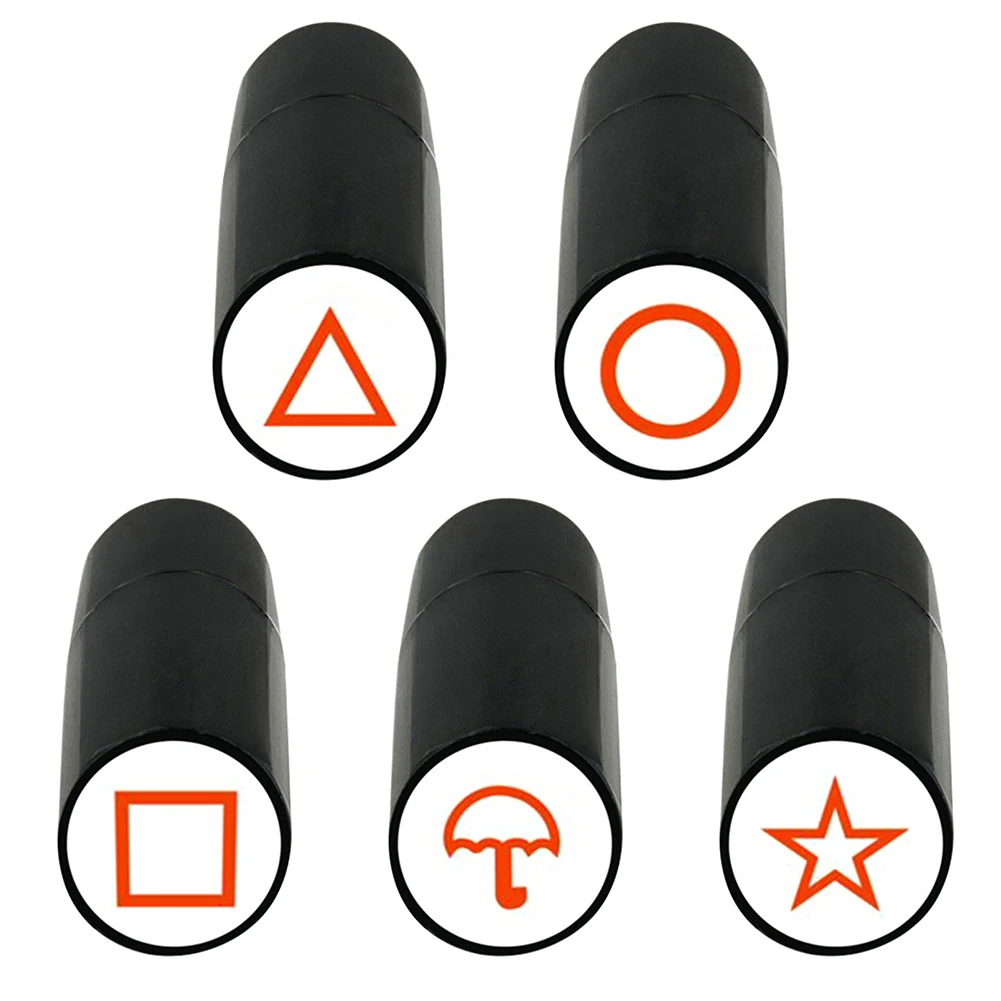 

New Golf Ball Stamper Stamp Marker Impression Seal Quick-dry Plastic Multicolor Golf Aids Accessories Symbol For Golfer Gift