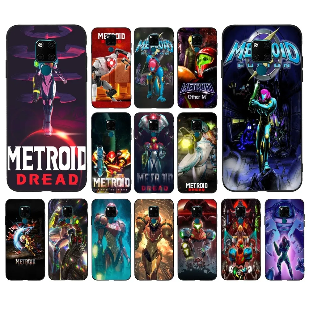 Game M-Metroid Phone Case For Huawei Mate 10 20 30 40 50 Lite Pro Nova 3 3i 5 6 SE 7 7SE