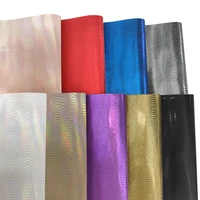 6 10 teilesatz a4 3020cm rainbow holographic fabric leather set diy storage boxes bow making artware