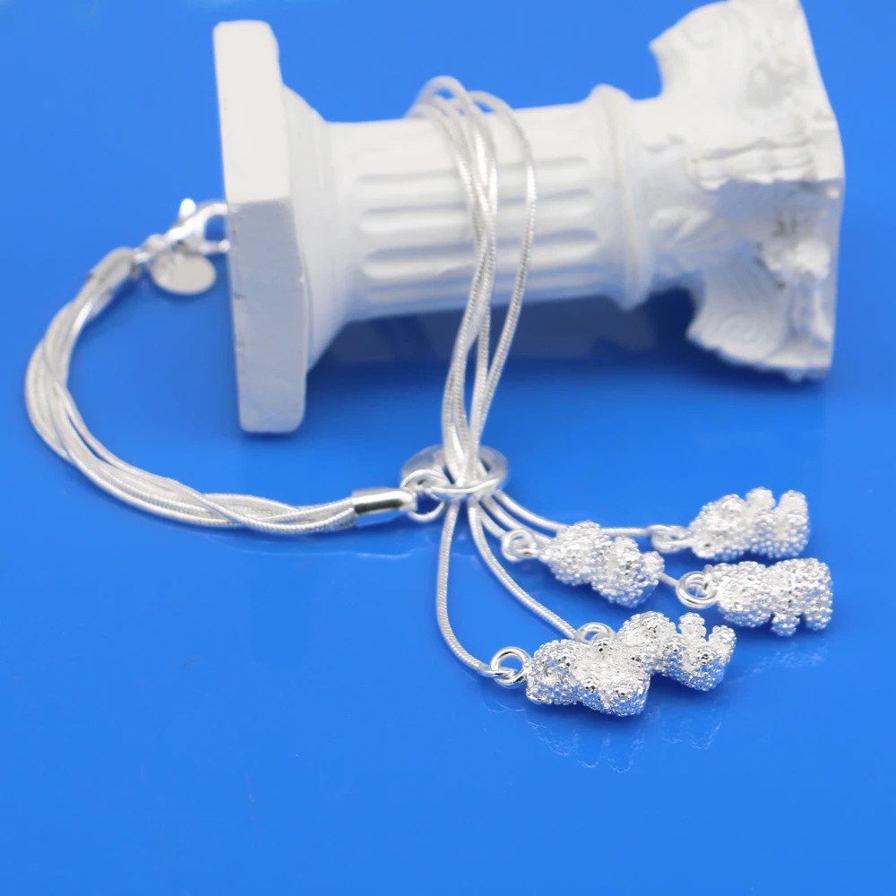 Женский серебряный браслет в богемном стиле