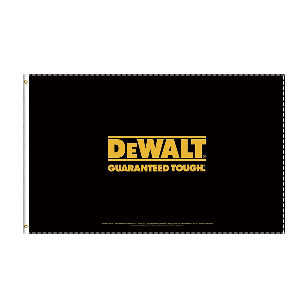 

3x5 Dewalts Flag Polyester Printed Tool Banner For Decor