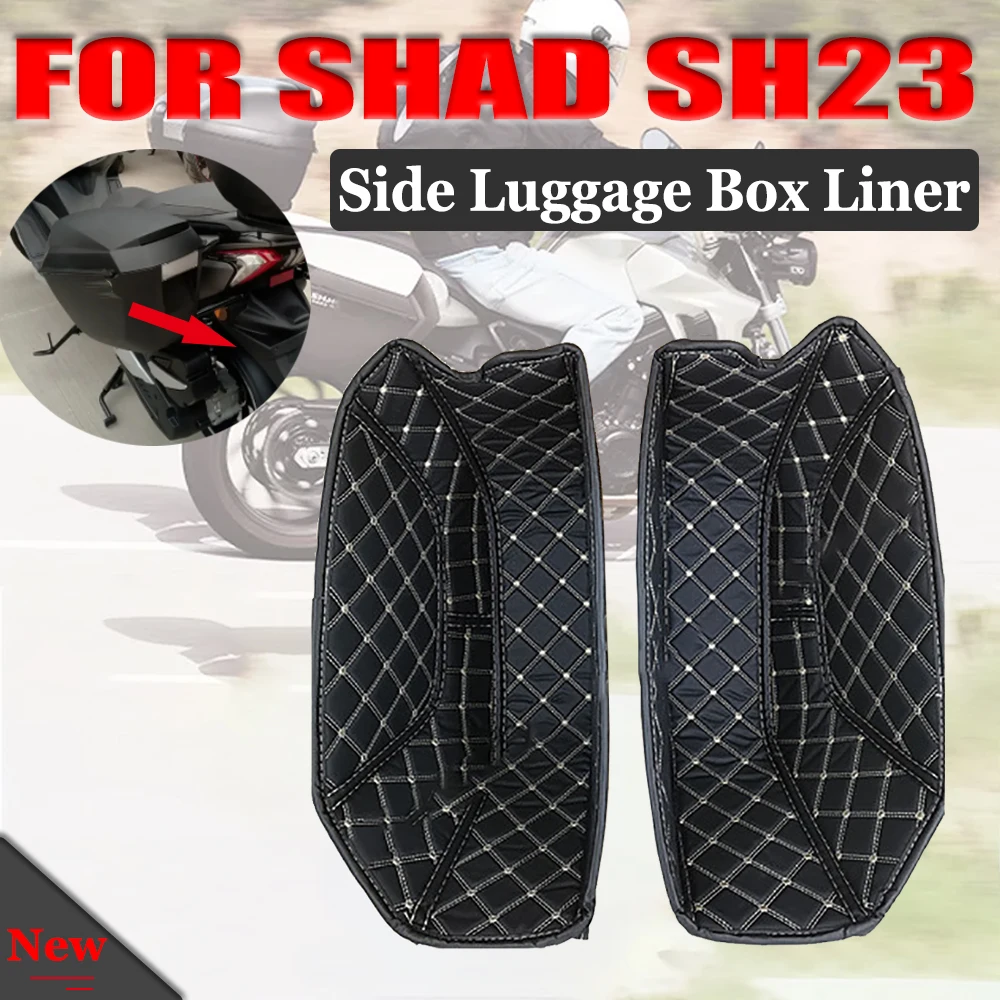 

For SHAD SH23 SH 23 Motorcycle Accessories Side Case Liner Luggage Box Inner Container Trunk Case Protector Lining Bag Portable