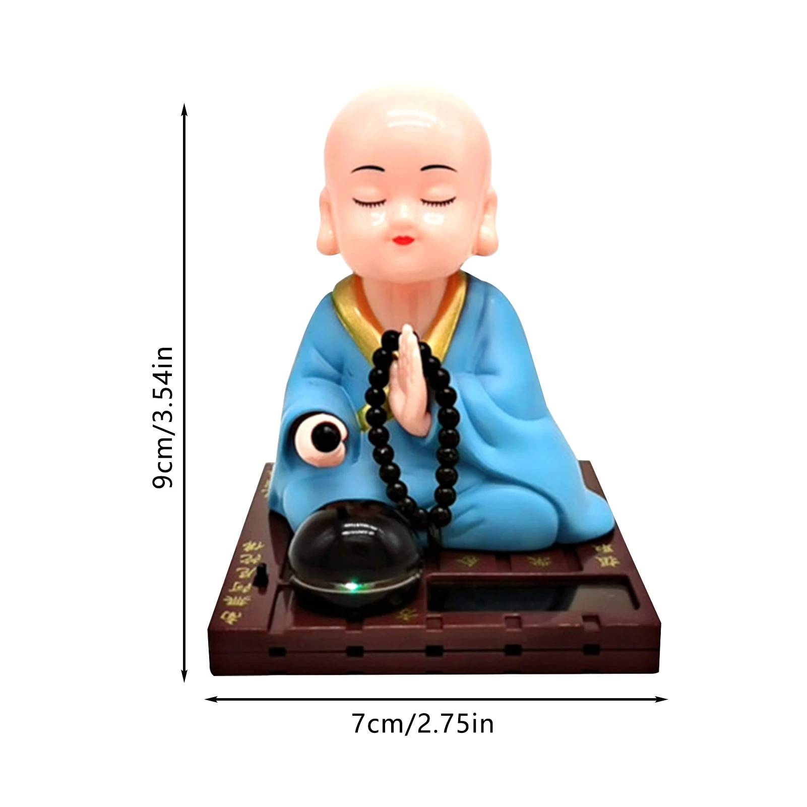 Солнечная фигурка монаха из пластика эллис питерс исповедь монаха роман