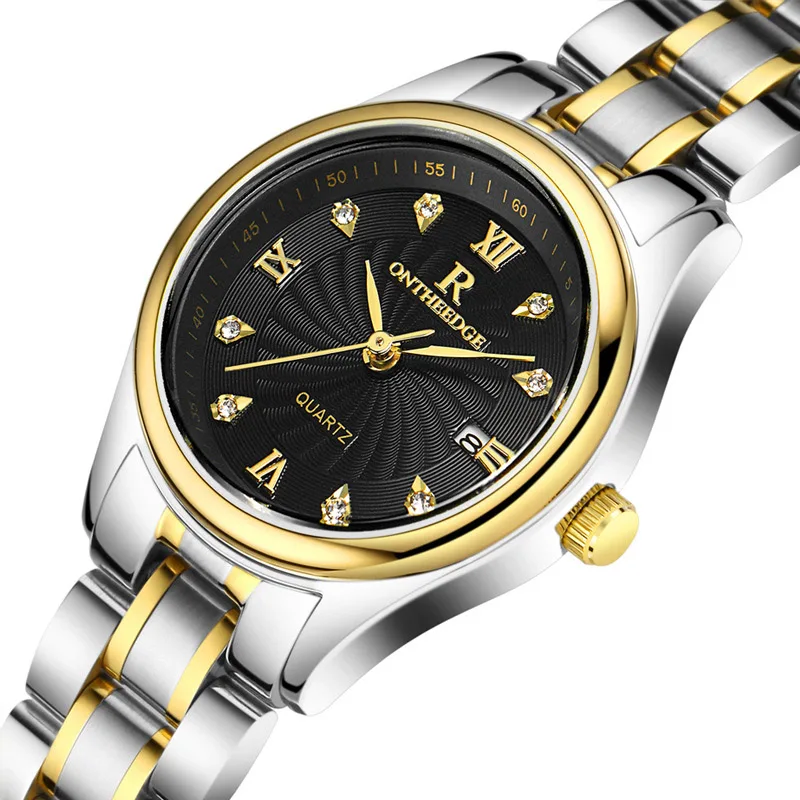 

Genuine Ultra-thin Waterproof Business Stainless Steel Belt Quartz Men's and Women's Watches for Women and Men's Watches