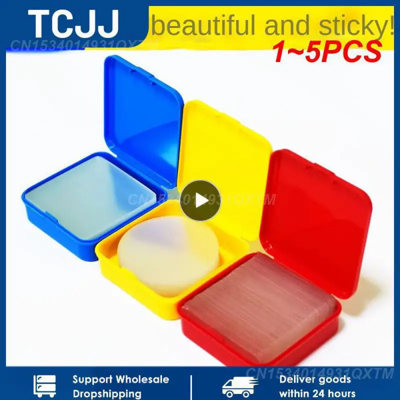

1~5PCS Box Double Sided Stickers Transparent Non-Marking Strong Adhesion Tapes Easy To Cut High-Adhesive Double Faced Tapes