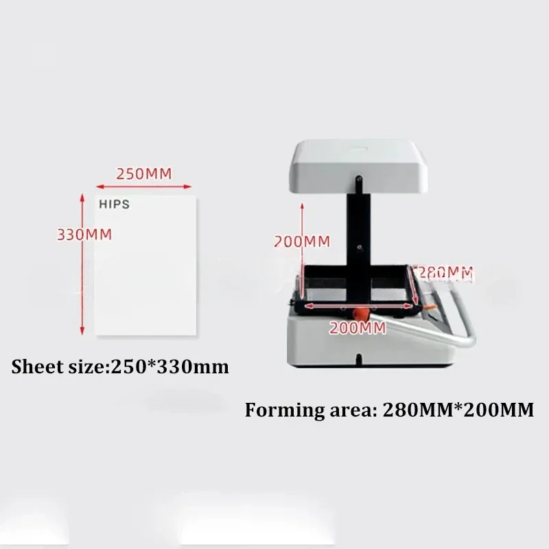 1. Пластиковая блистерная машина 32 кВт Настольная пластиковая вакуумная