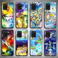 cartoon monster poster phone case for samsung galaxy s21 plus ultra s20 fe m11 s8 s9 plus s10 5g lite 2020