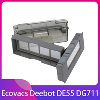 for ecovacs deebot de55 dg711 dg710 robot vacuum hepa filter dust box spare kit for cleaner parts accessories replacement pack