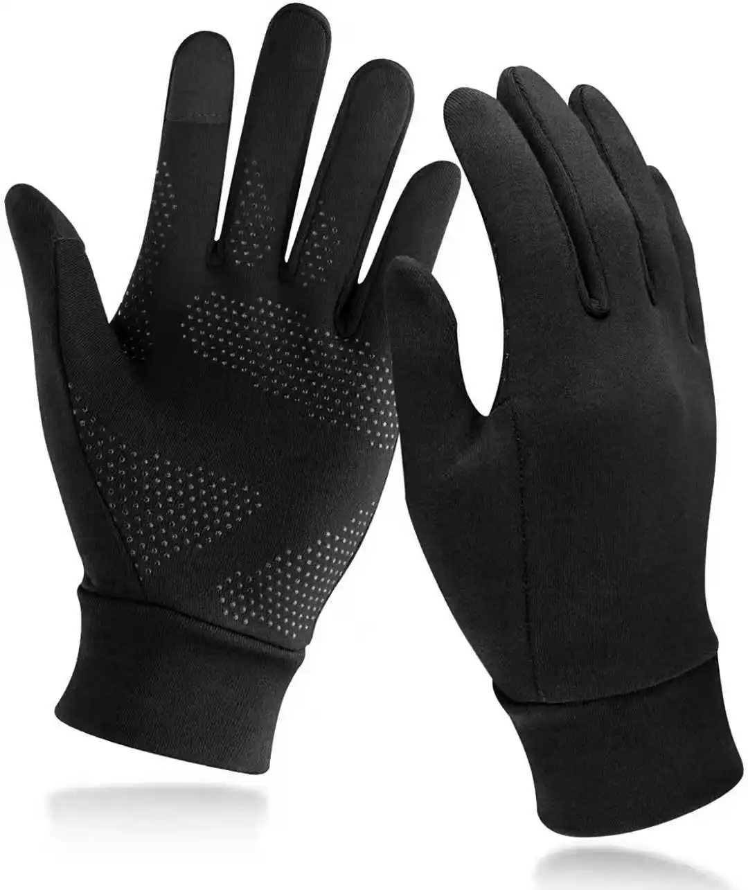 

Autumn and Winter Warm Bicycle Riding Full Finger Gloves Outdoor Sports Non-slip Touch Screen Driving Running Fishing Gloves