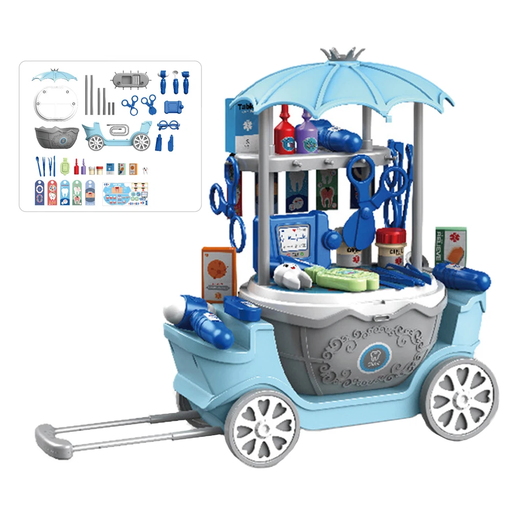 

Мини-Тележка Медицинская обучающая игрушка ролевые игры врачи деформация медицинская машинка игрушка врач ролевые игры игрушки