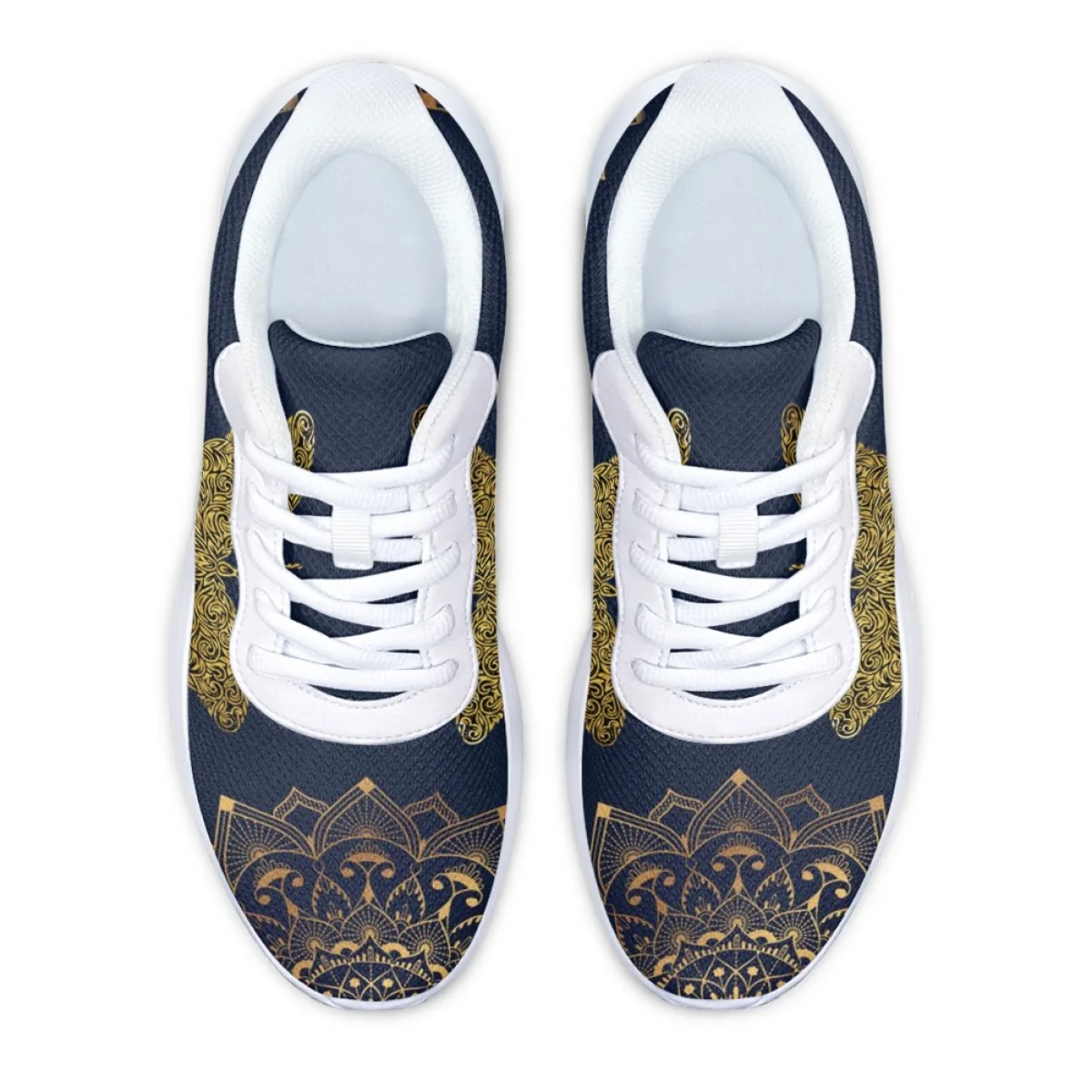 Новые женские кроссовки для бега с узором бабочки мандалы удобные мягкие прочные