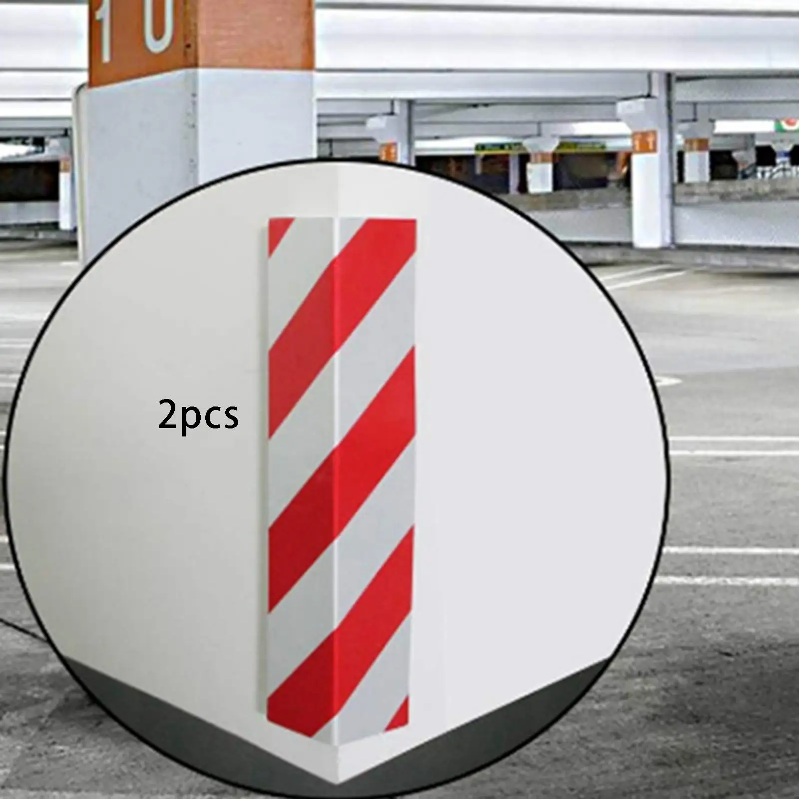 

2x Garage Wall Protector for Parking Garage Wall Edge Parking Columns