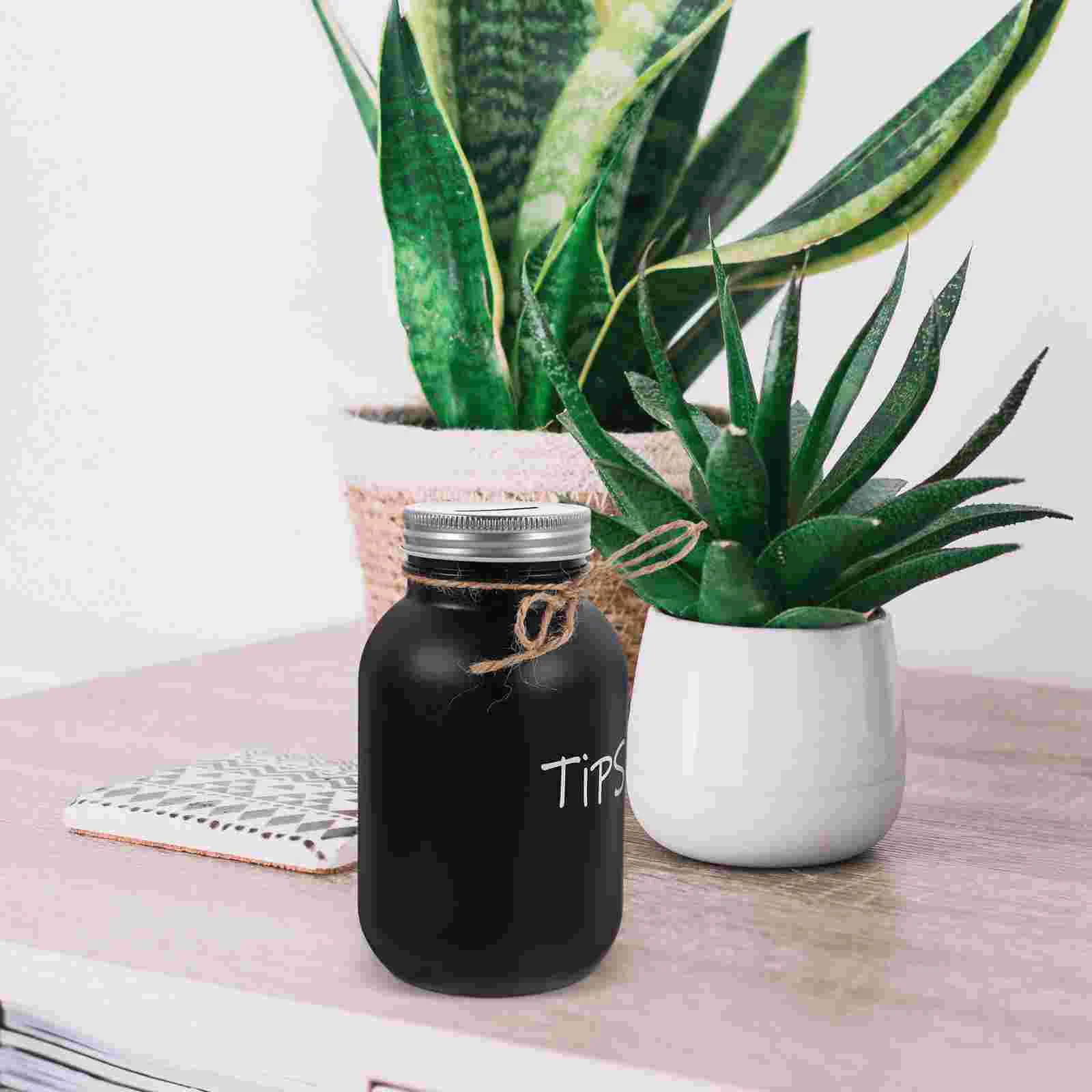 Копилка контейнер для монет стеклянный офиса банка денег экономия уникальных