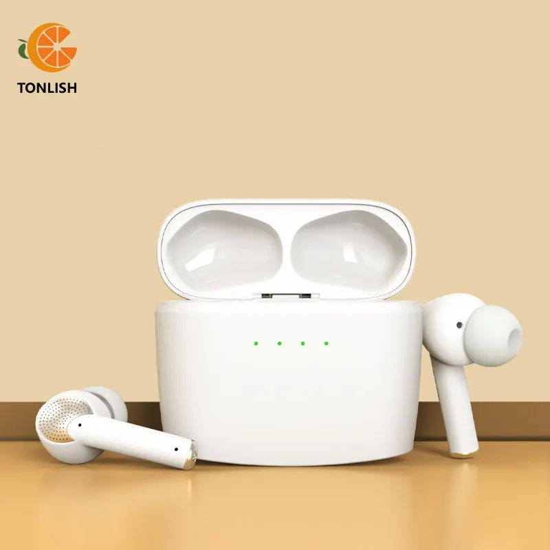 

TONLISH J8 ANC+ENC TWS Bluetooth 5.2 Earphones 500mAh Charging Box Wireless HiFi Headphone In-Ear Stereo Earbuds Noise Reduction